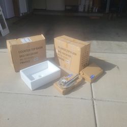  Counter Top Basin New, 60.00 OBO (It  is not Includes  the Faucet)
