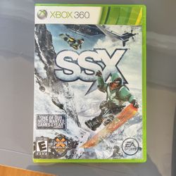 SSX XBOX 360 Game X360 Snowboarding