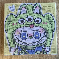 Diamond painting kit - Labubu Alien