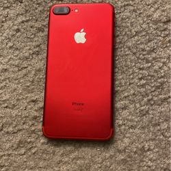UNLOCKED IPHONE 7 Plus Red 256gb