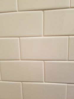 Ceramic white tile