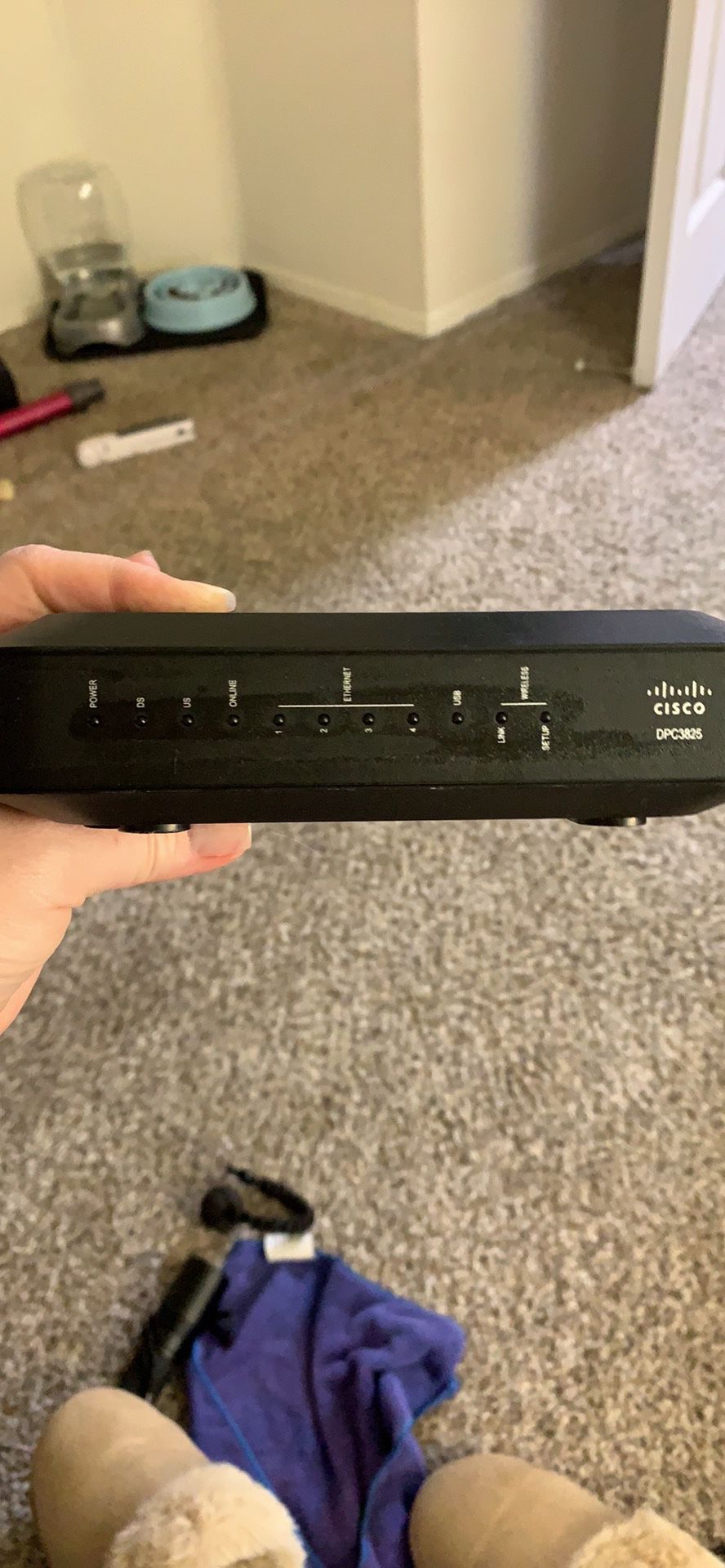 Cisco modem and router!