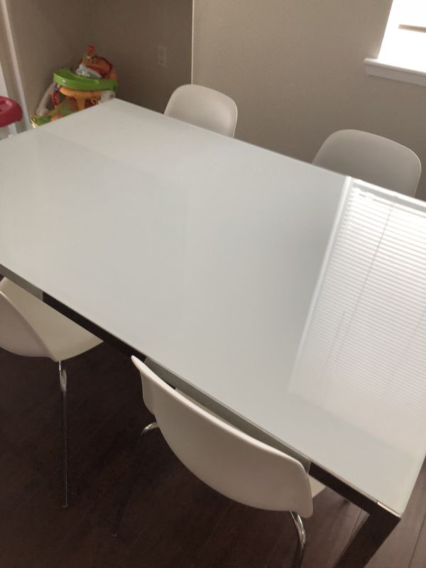 Ikea Dining Table And 4 Chairs For In Elk Grove Ca Offerup
