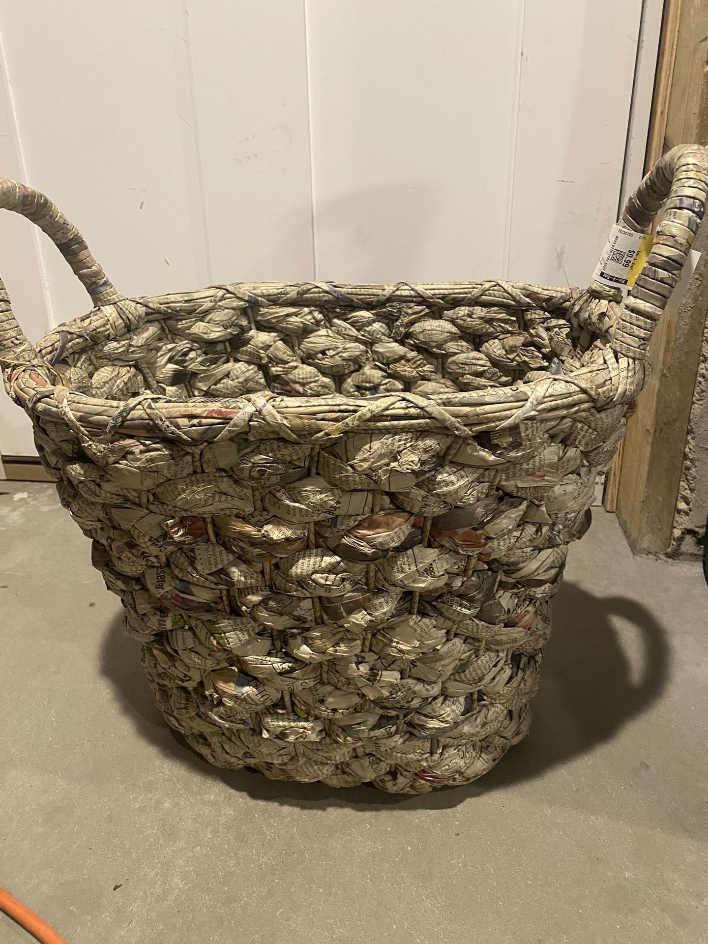 Recycled Woven Basket