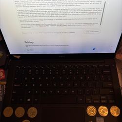 Dell Xps 13 9350 Signature Edition Silver 8g Ram 256g Ssd Ultraportable I7 6500U @2.5 GHz