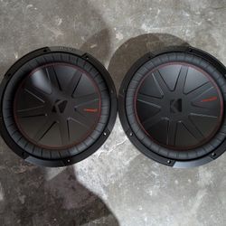 NEW Kicker compR 12inch Subwoofers. North Stockton 