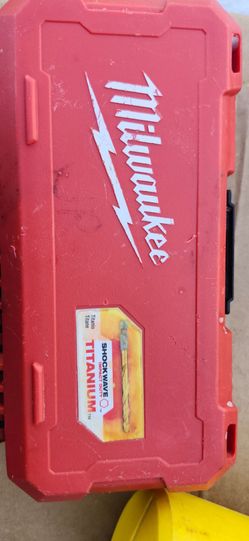 Milwaukee Shockwave Titanium Drill Bit Set
