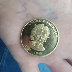 Gold Coin Andrew Jackson
