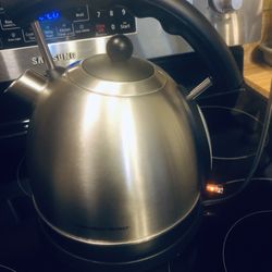 Hamilton Beach Stainless Steel Electric Kettle 1.7 Liter