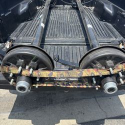 2 Trailer Axles 95/80 7000 K 8 Lugs $960 
