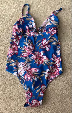 Floral one piece swimsuit size 12-14