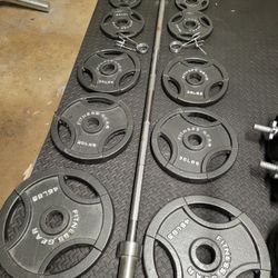 Olympic Bar And Weights 