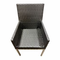 Wicker Dining Arm Chairs - NEW - (2 chairs) (Pillow Cushion Included) - WHOLESALE PRICING TO PUBLIC