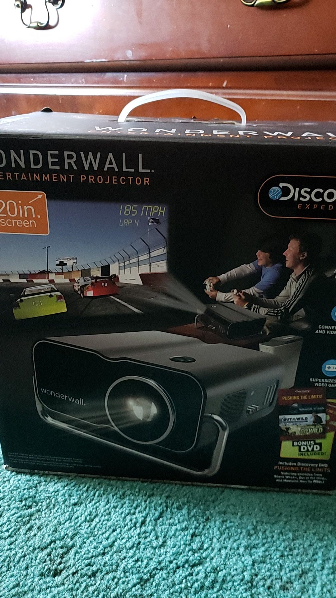 Discovery Expedition wonderwall projector.