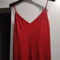 Red Evening Gown 