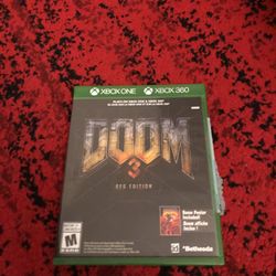 Doom 3 Video Game (Xbox One And Xbox 360) 
