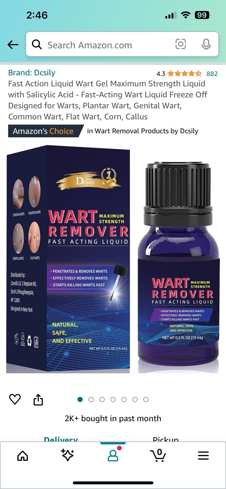 Wart Remover Liquid 