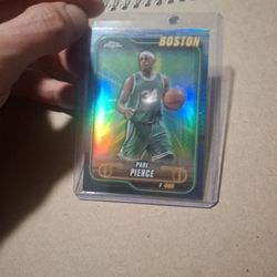 Topps chrome Jayson Tatum ST-10, Paul Pierce #88, And Anthony Davis (Lakers) #86