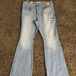 Levi's Women's 726 High Rise Flare Jeans , 33x32 