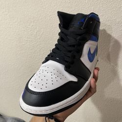 Jordan 1 MID Racer Blue Size 10