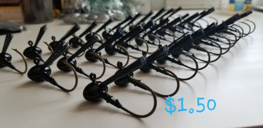 Fishing jigs / fishing sinkers / fishing weights