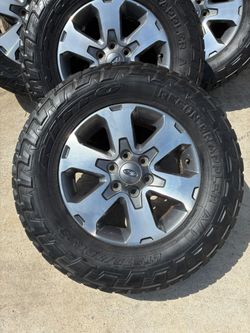 Used Ford F-150 18" Wheels +275/70R17 Nitto A/T Tires – $599 for all 4