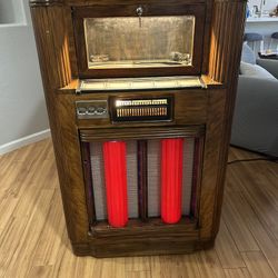 1937 Seeburg Rex Coin Op Jukebox Amazing Tube Amp