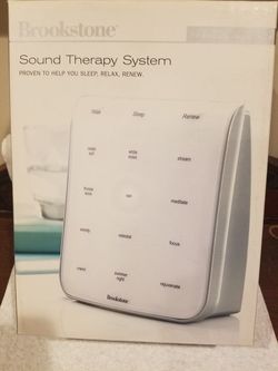 BROOKSTONE SOIND THERAPY MACHINE