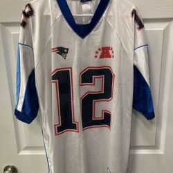 Reebok Patriots Vintage 2005  Super Bowl XXXIX Tom Brady #12 Size XL