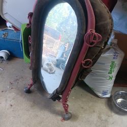 Vintage Horse Collar Mirror Wall Decoration