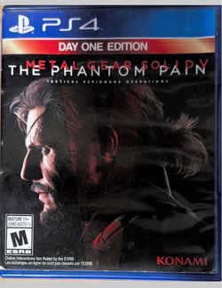 PS4 Game: Metal Gear Solid V: The Phantom Pain – Day One Edition