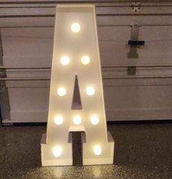 LED Marquee Letter  ( A ) 39" Inch 