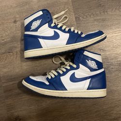 Used Jordan 1 Storm Blues Size 10.5