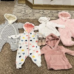 baby girl 0- 3 months  5 Pieces 
