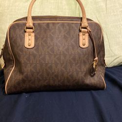 MICHAEL KORS LEATHER HANDBAG