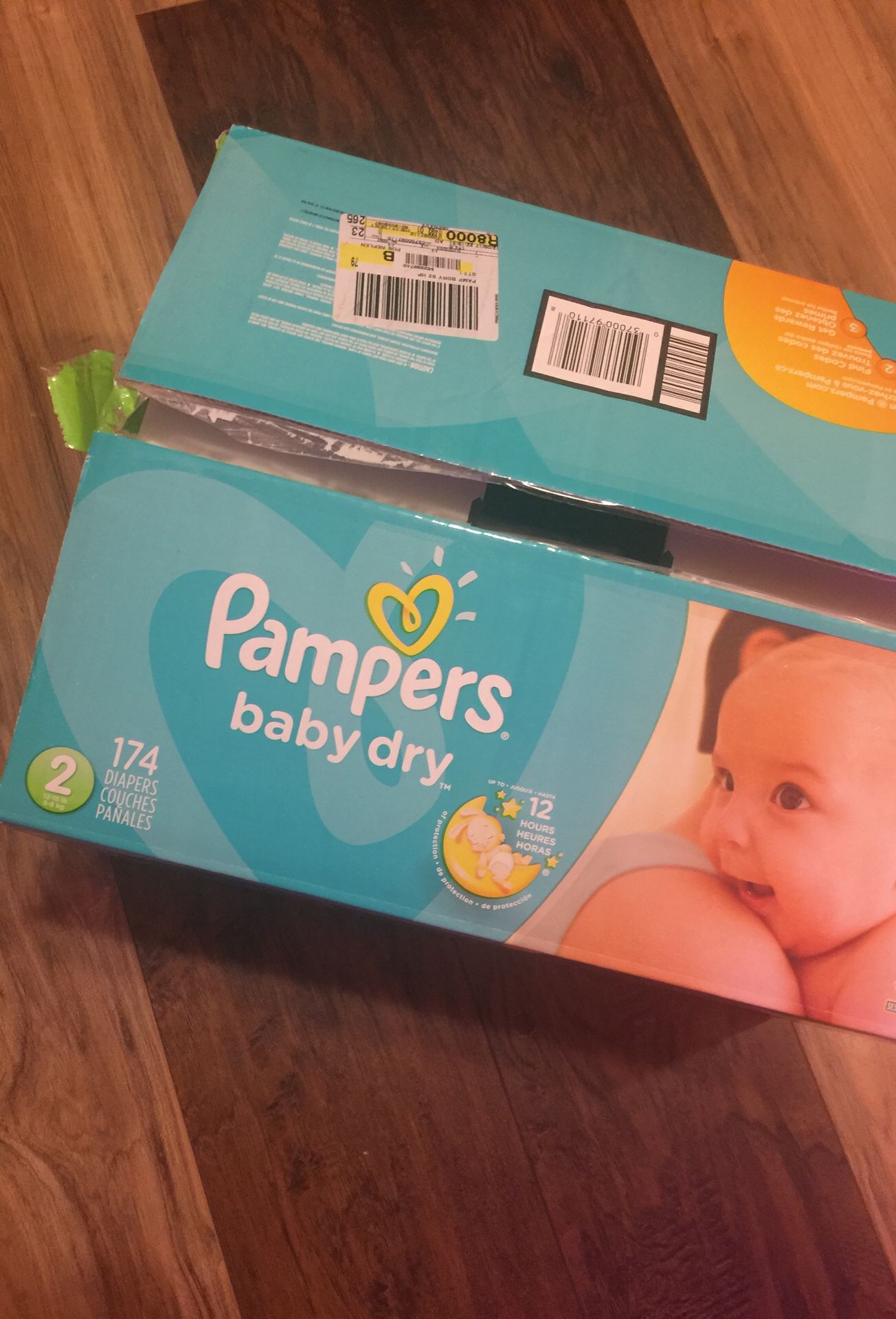 Pampers baby dry size 2