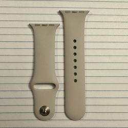 Apple Watch Starlight Sport Band / Stainless Steel Pin 41 MM / S / M