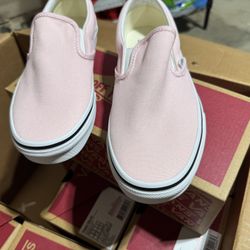 Women’s Blushing/True White Vans