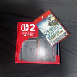 Nintendo Switch 2 With Zelda tears of the Kingdom brand new
