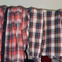 Flannels Size Med