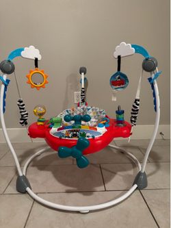 Baby Einstein Ocean Explorers Airplane Adventure 2-in-1 Activity Jumper.