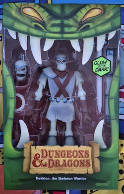 Collectible Dekkion Glow Action Figure from Dungeons & Dragons 1980 Inspired NEW
