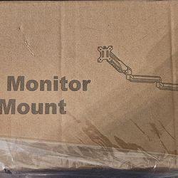 Triple monitor desk mount