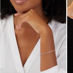 Nordstrom Bony Levy 18kt WG Diamond Tennis Bracelet