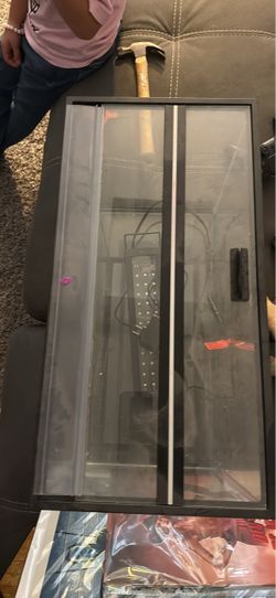 Reptile Terrarium Sliding Glass Door Panel