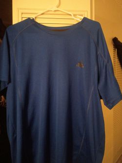 Adidas Men's 2XL Royal Blue Athletic Performance T-Shirt