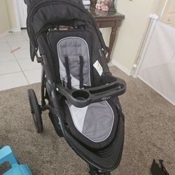 Graco Jogging Stroller And Car Seat