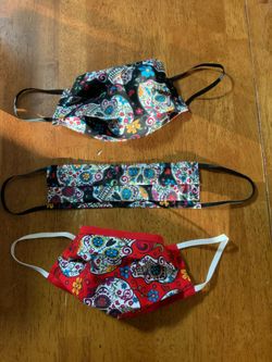 Dios De Los Muertos Handmade Masks