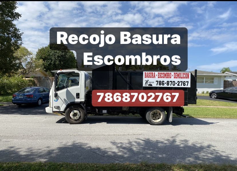 Recogida De Basura Escombros Muebles Árboles Delivery