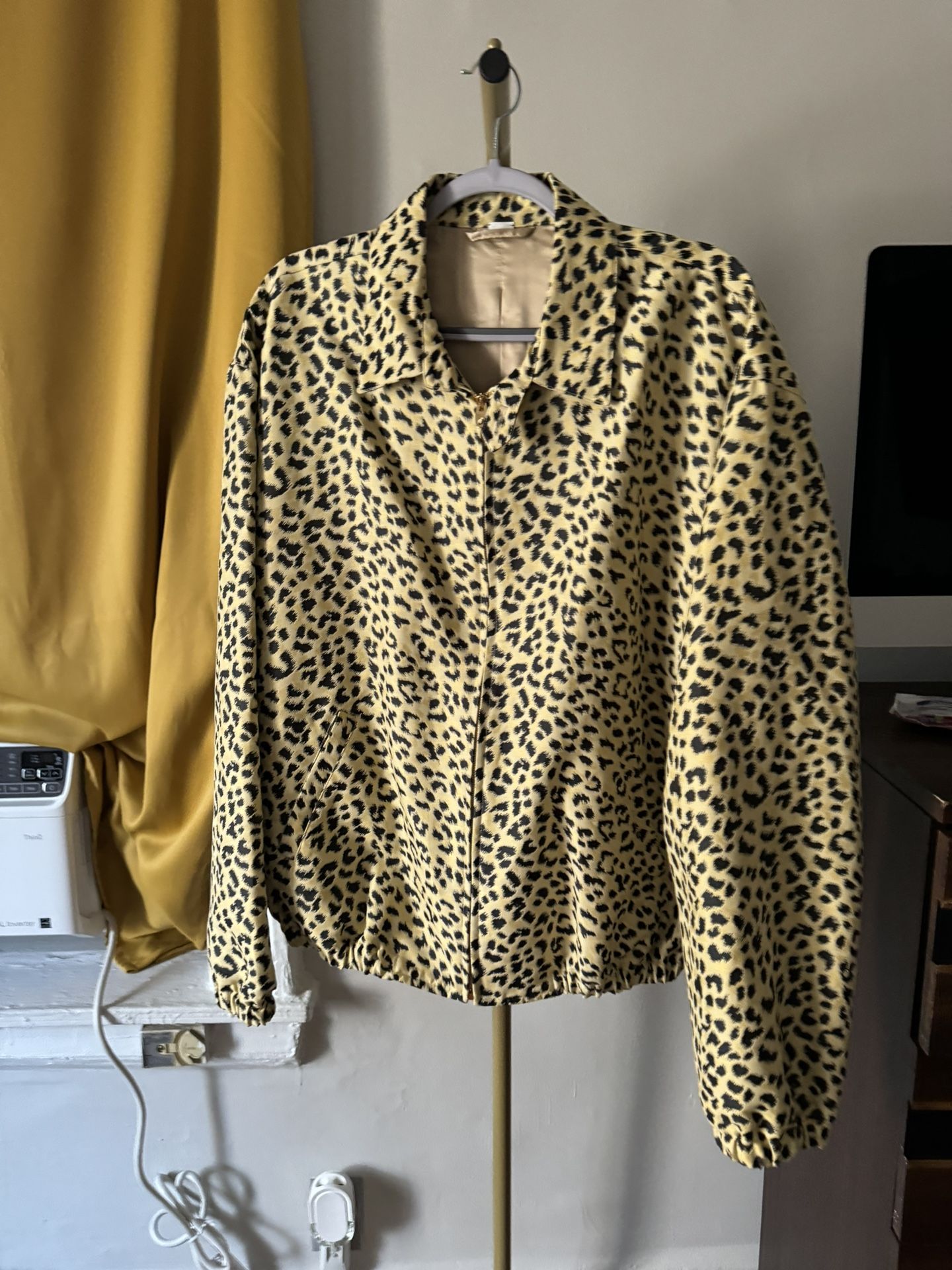 Gucci Leopard Print Bomber Jacket GOOD DEAL!!!